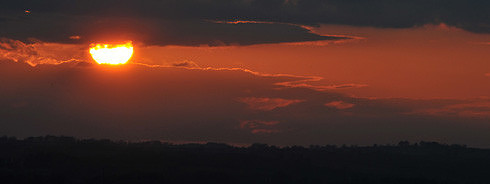 The end of the day