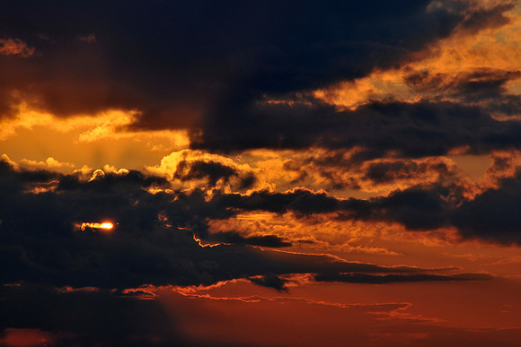 Sunset over Fethard, Tipperary